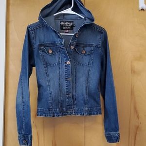 Rampage Jean Jacket with Hood